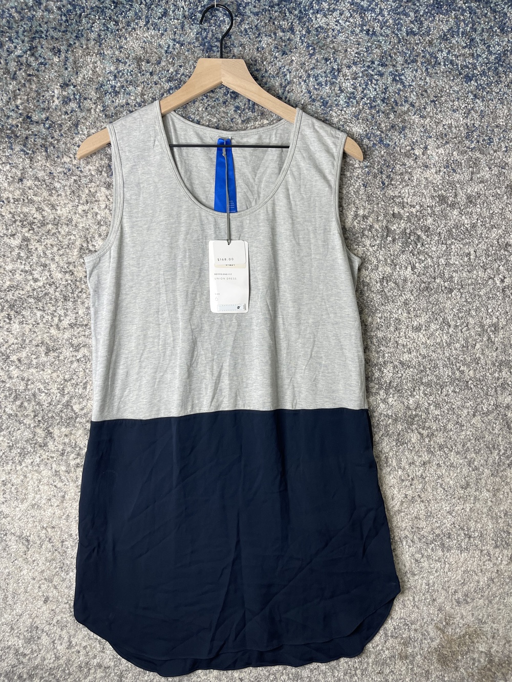 Kit and Ace Union Dress Womens 6 Boyfriend Fit Sleeveless New - Picture 1 of 6